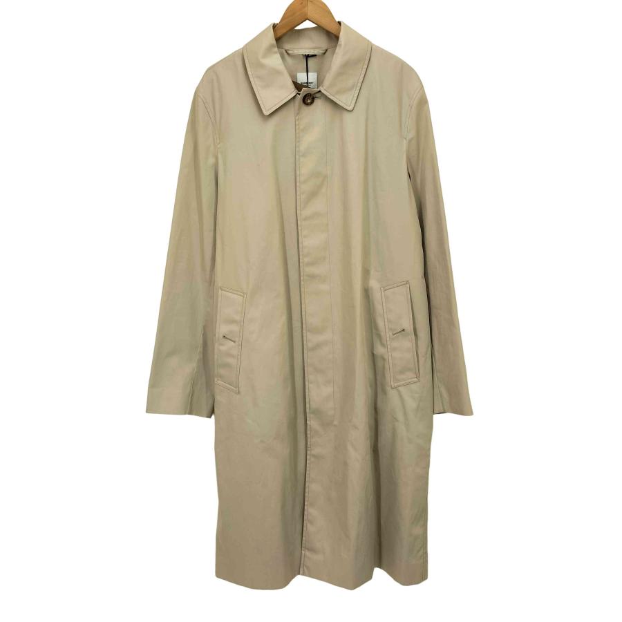 BURBERRY LONDON(バーバリーロンドン) 24SS PENNAN 襟裏 裏地ノバチェック ステンカラーコート メンズ  48【中古】【ブランド古着バズストア】 BURBERRY LONDON(バーバリーロンドン) 24SS PENNAN 襟裏 裏地ノバ