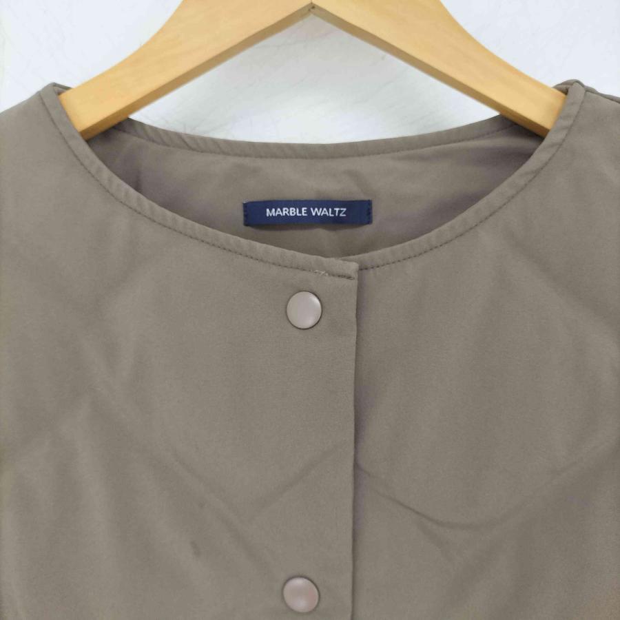 MARBLE WALTZ(マーブルワルツ) ノーカラー キルティングシームレス