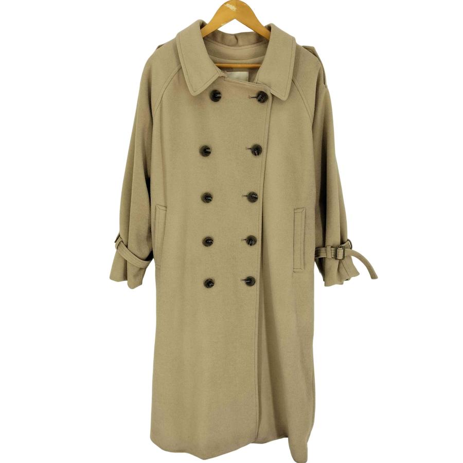 willfully ウィルフリー トレンチコート レディース 【古着】【中古】 willfully(ウィルフリー) レーヨン混 トレンチコート レディース FREE