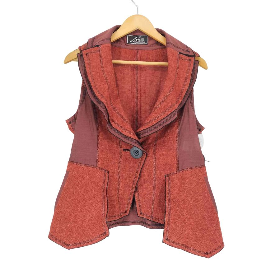 美品 エイココンドウEIKO KONDO 　コート　ベスト4０ エイココンドウ ベスト