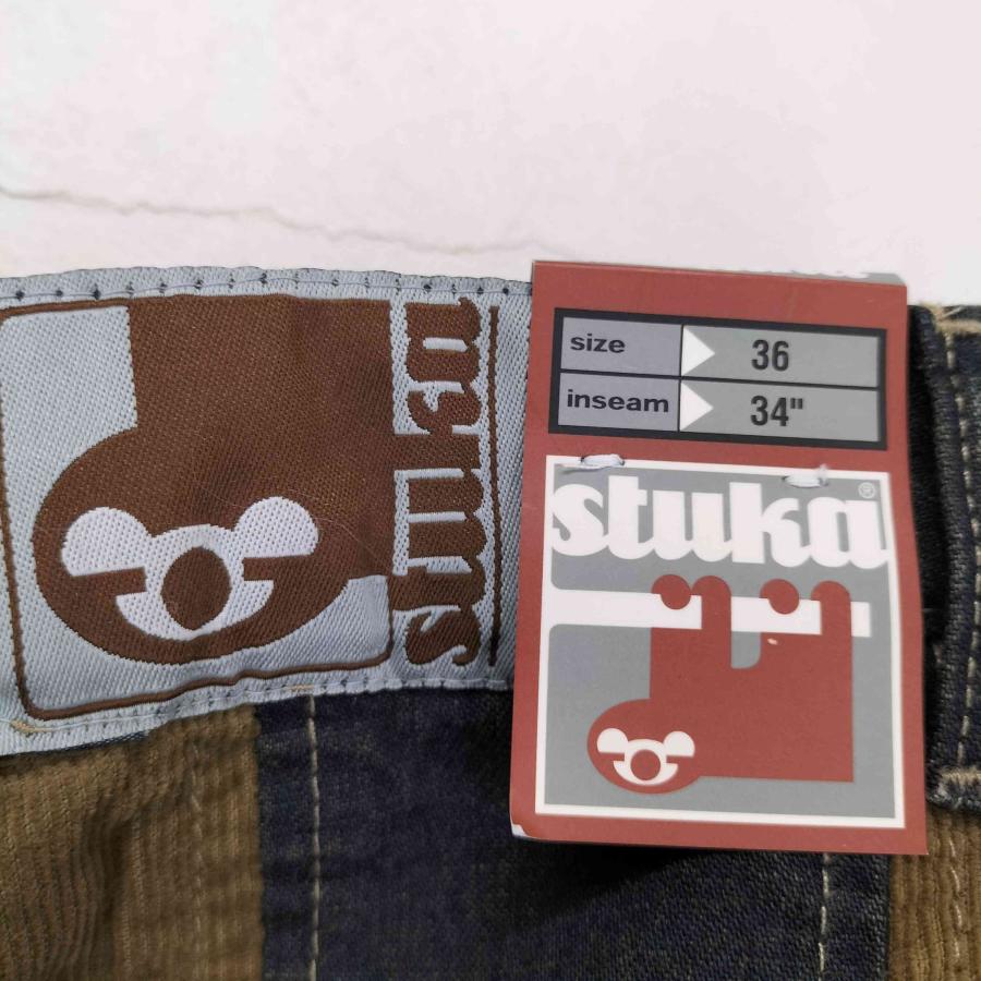USED古着(ユーズドフルギ) {{stuka}} パッチワークワイドパンツ import