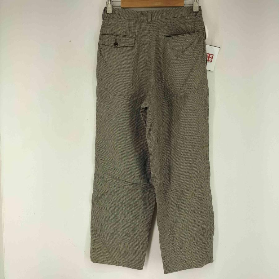 90s イタリア製 Vintage レーヨン リネン 2タック スラックス 90s イタリア製 Vintage レーヨン リネン 2タック スラックス