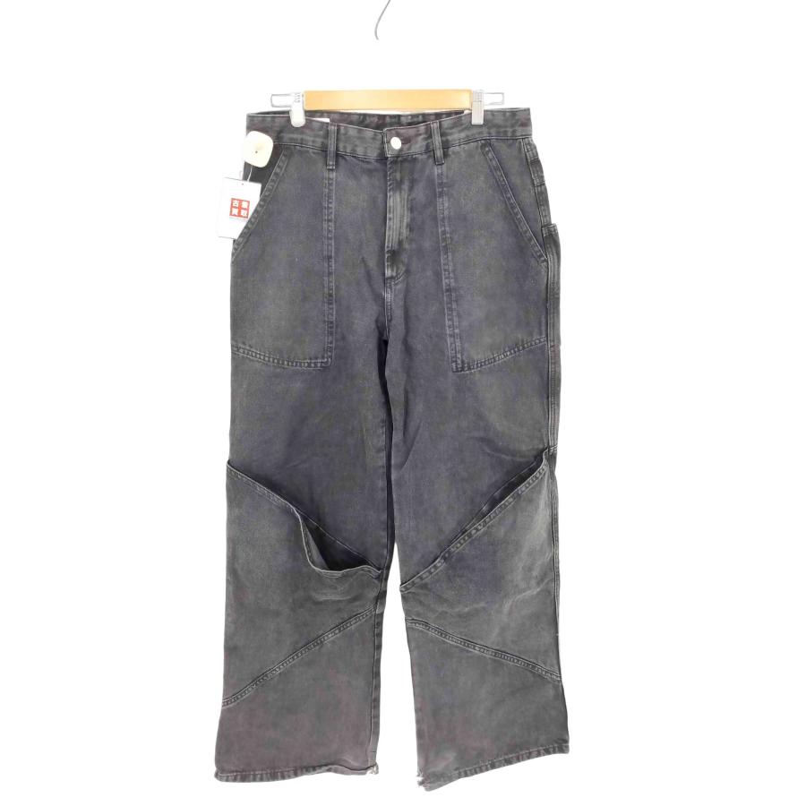 ZARA ZARA(ザラ) リラックスフィットカーゴデニムパンツ メンズ