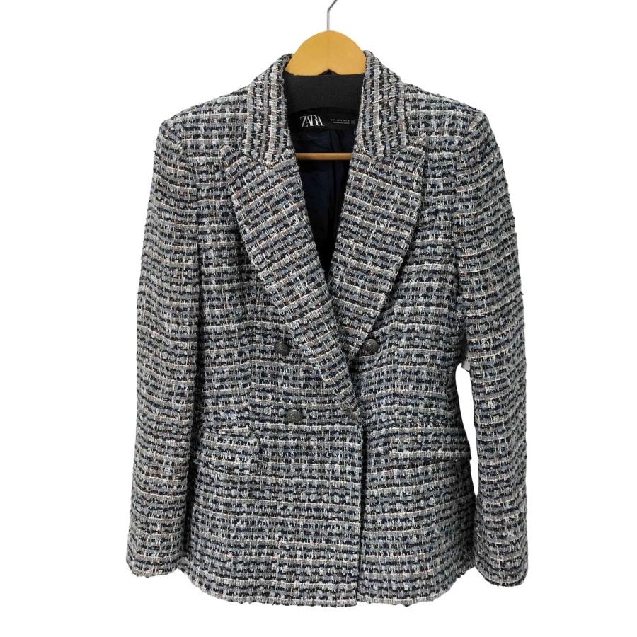 ZARA テクスチャーダブルブレストブレザー ZARA ZARA(ザラ) テクスチャー素材ダブルブレストブレザー
