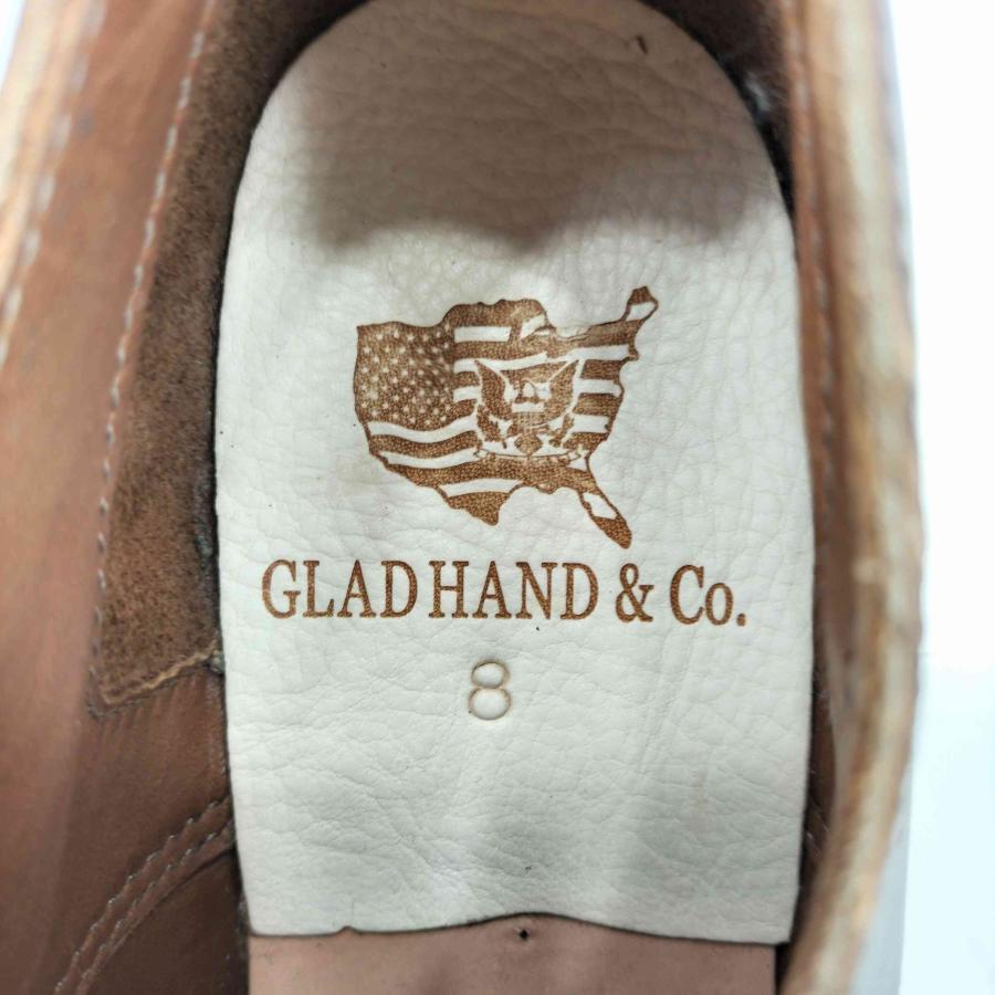 GLADHAND(グラッドハンド) × ALL AMERICAN BOOTS サービスマンシューズ メンズ  8【中古】【ブランド古着バズストア】 GLAD HAND（グラッドハンド） × ALL AMERICAN BOOTS サービスマン