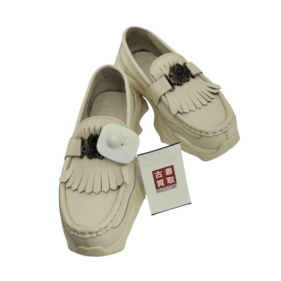 PUMA(プーマ) {{Palomo Spain}} NITEFOX LOAFER FROSTED IVORY レディース JPN：24.5 【中古】【ブランド古着バズストア】 PUMA（プーマ） {{Palomo Spain}} NITEFOX LOAFER FROSTED IVO 中古