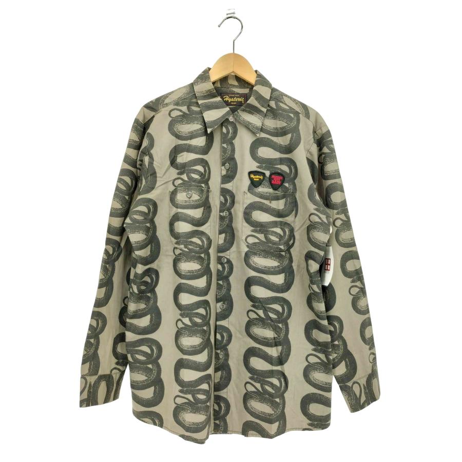 HYSTERIC(ヒステリック) SNAKE LOOP L/S SHIRT メンズ  FREE【中古】【ブランド古着バズストア】 HYSTERIC(ヒステリック) SNAKE LOOP L/S SHIRT メンズ FREE 中古 古着