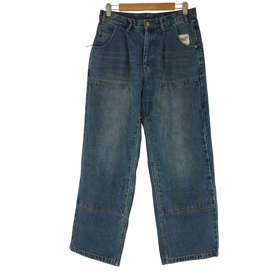 Younger Song(ヤンガーソング) vintage double knee wash denim
