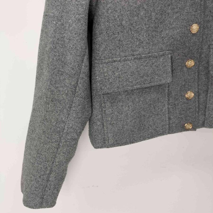 新品希少！　ZARA　ジップジャケットブルゾンコートショート丈 お値下げ ZARA ショートジップアップジャケット - メルカリ