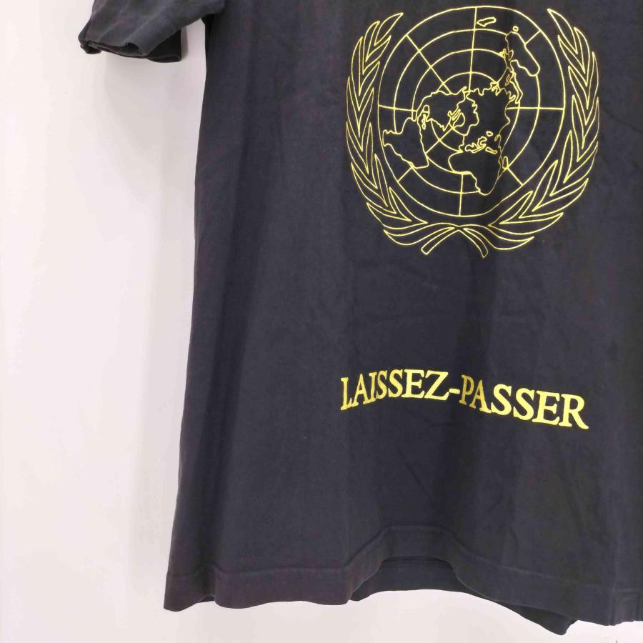 USED古着(ユーズドフルギ) {{LES SIX}}Passport S/S Tee パスポート 半袖Tシャツ カットソー domestic メンズ  0【中古】【ブランド古着バズストア】 USED古着(ユーズドフルギ) {{LES SIX}}Passport S/S Tee パスポート