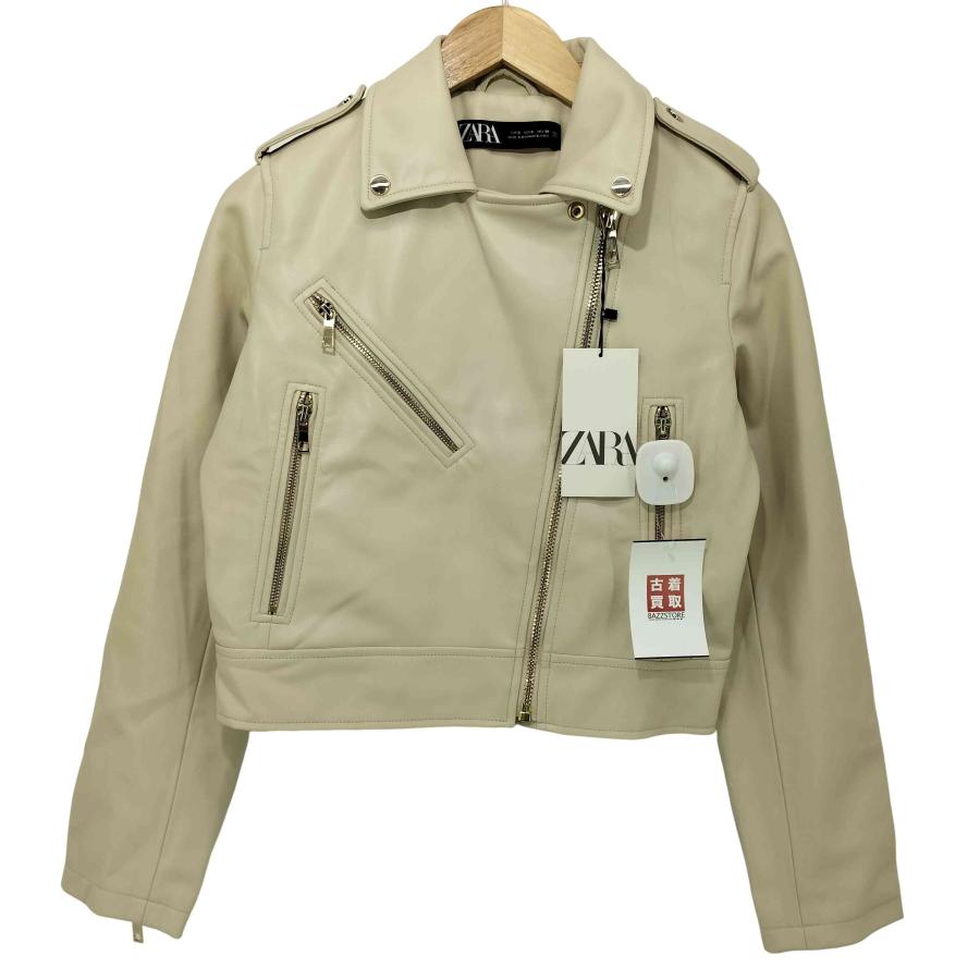 ZARA ZARA(ザラ) フェイクレザー ダブル ライダース ジャケット