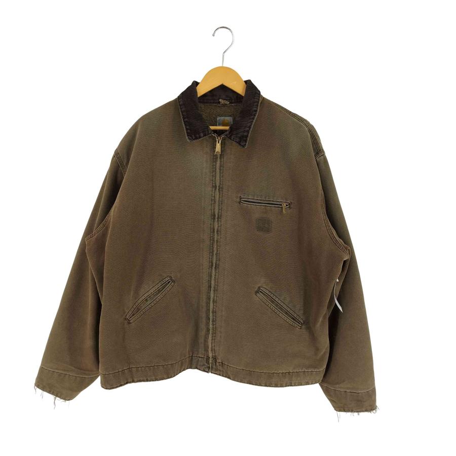 Carhartt(カーハート) 80-90s Duck Detroit Jacket 裏地ブランケット ダック デトロイトジャケット メンズ 表記無 【中古】【ブランド古着バズストア】 Carhartt（カーハート） 80-90s Duck Detroit Jacket 裏地ブランケット