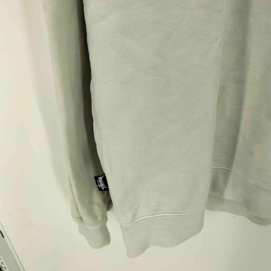 Stussy(ステューシー) designs 両面 ショーンフォント ロゴ プリント クルーネック スウェット メンズ import：M 【中古】【ブランド古着バズストア】 STUSSY（ステューシー） designs 両面 ショーンフォント ロゴ プリント