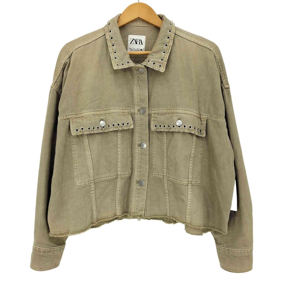 ZARA ザラ レトロ フットボール ジャケット M　完売品 ZARA】ダブルフェイスジャケット ZWコレクション 3548/048/681