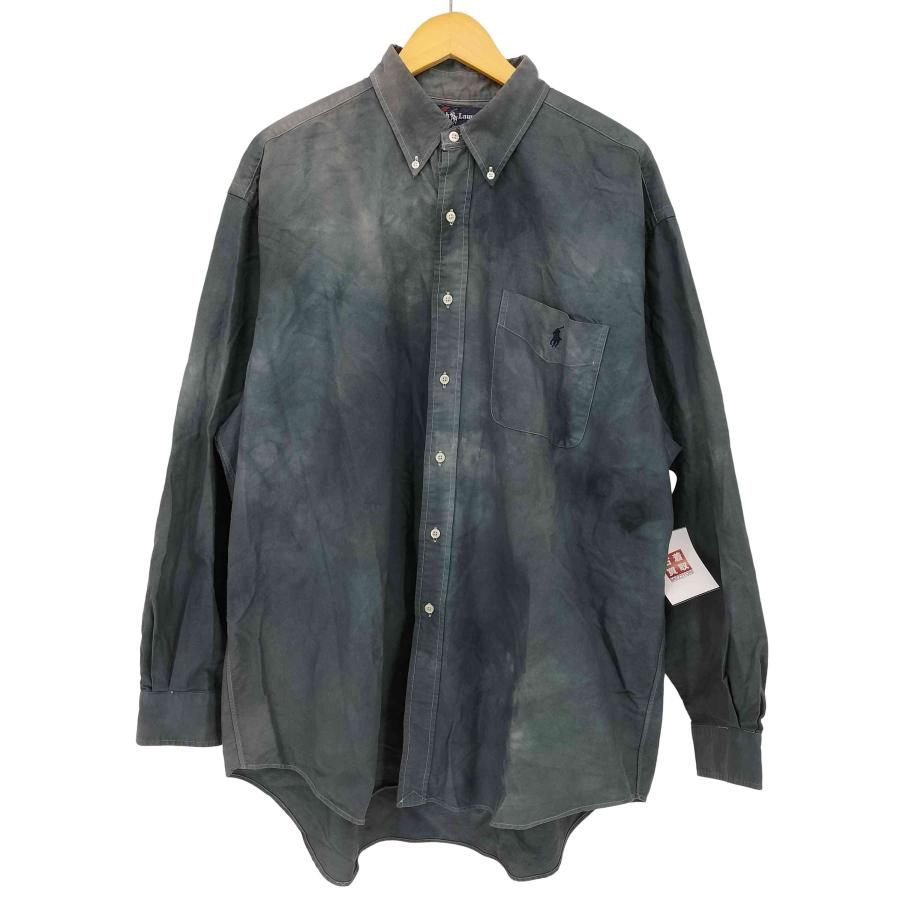 レア★90s USA オールド ラルフローレン ビンテージ タイダイ ポロシャツ 938a045ba3c136b406485f4dcb1360