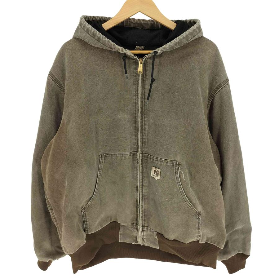 MEXICO製 90-00's carhartt アクティブジャケット 90s メキシコ製 Carhartt グッドフェード ボロ アクティブ