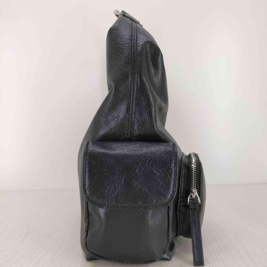 ZARA（ザラ） クラックテクスチャー加工ポケットバッグ レディース