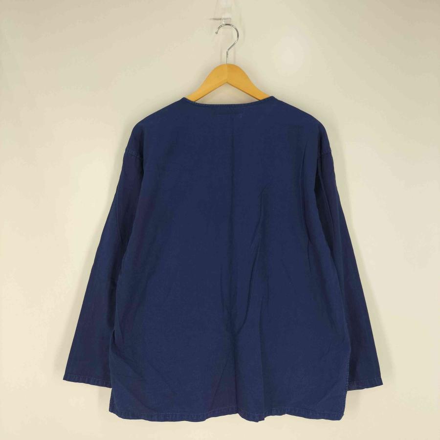 USED古着(ユーズドフルギ) {{モーホーム}} 藍染 農民服 チャイナシャツ