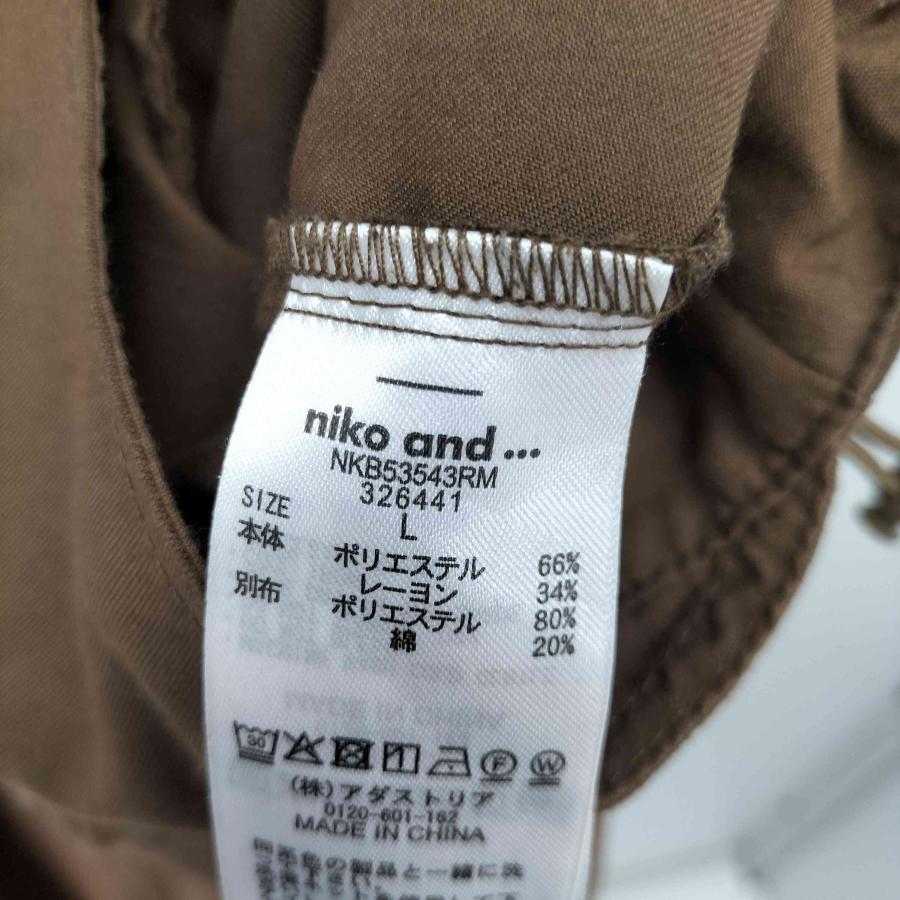 【未使用品です】ニコアンド Misayoさんプロデュース ラクテロサロペット　Ｌ ニコアンド Misayo ラクテロサロペット - メルカリ