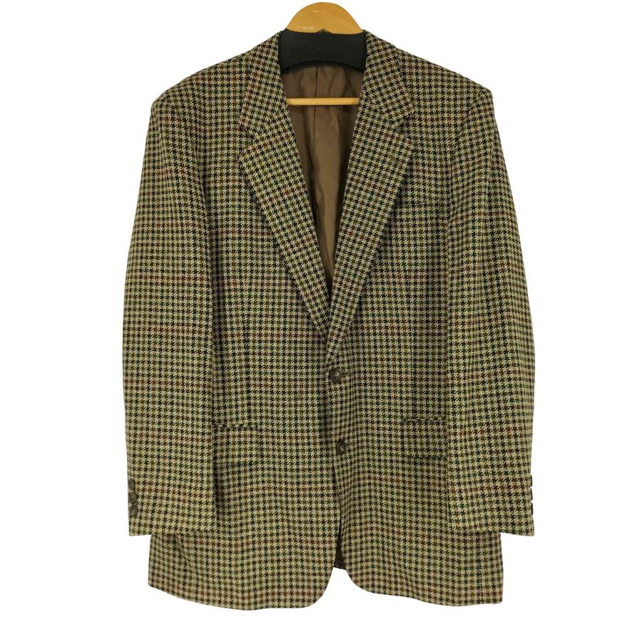 【美品】マッキントッシュ ロンドン テーラードジャケット 千鳥格子 茶 L MACKINTOSH LONDON｜マッキントッシュ ロンドンのテーラードジャケット