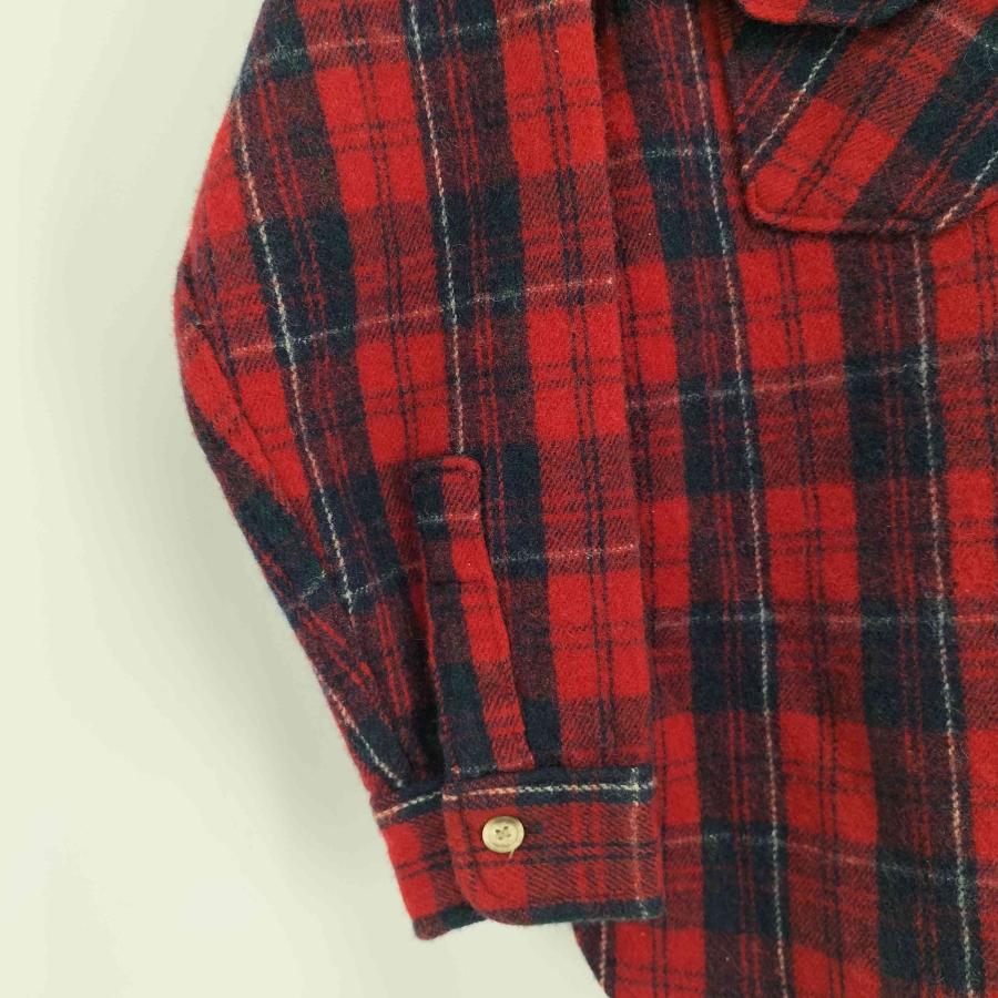 WOOLRICH（ウールリッチ） 60-70s 白タグ 長袖チェックシャツ メンズ