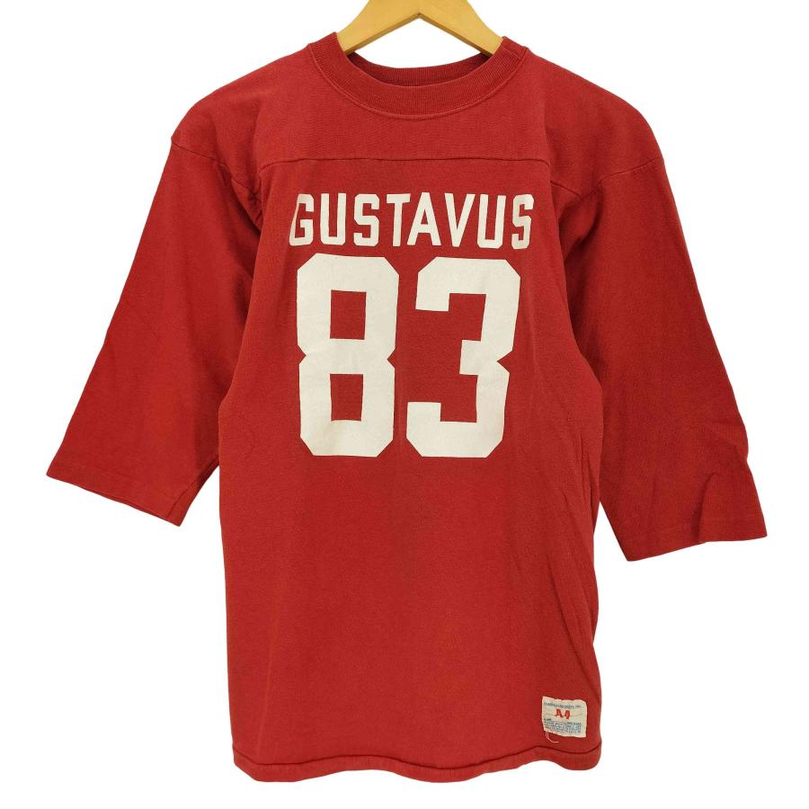 Champion(チャンピオン) 70-80s USA製 バータグ後期 83 ナンバリング 七分袖 フットボールTシャツ メンズ import：M 【中古】【ブランド古着バズストア】 Champion（チャンピオン） 70-80s USA製 バータグ後期 83 ナンバリング