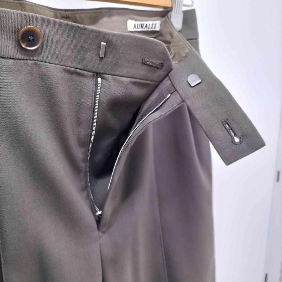 AURALEE AURALEE(オーラリー) LIGHT WOOL MAX GABARDINE SLACKS