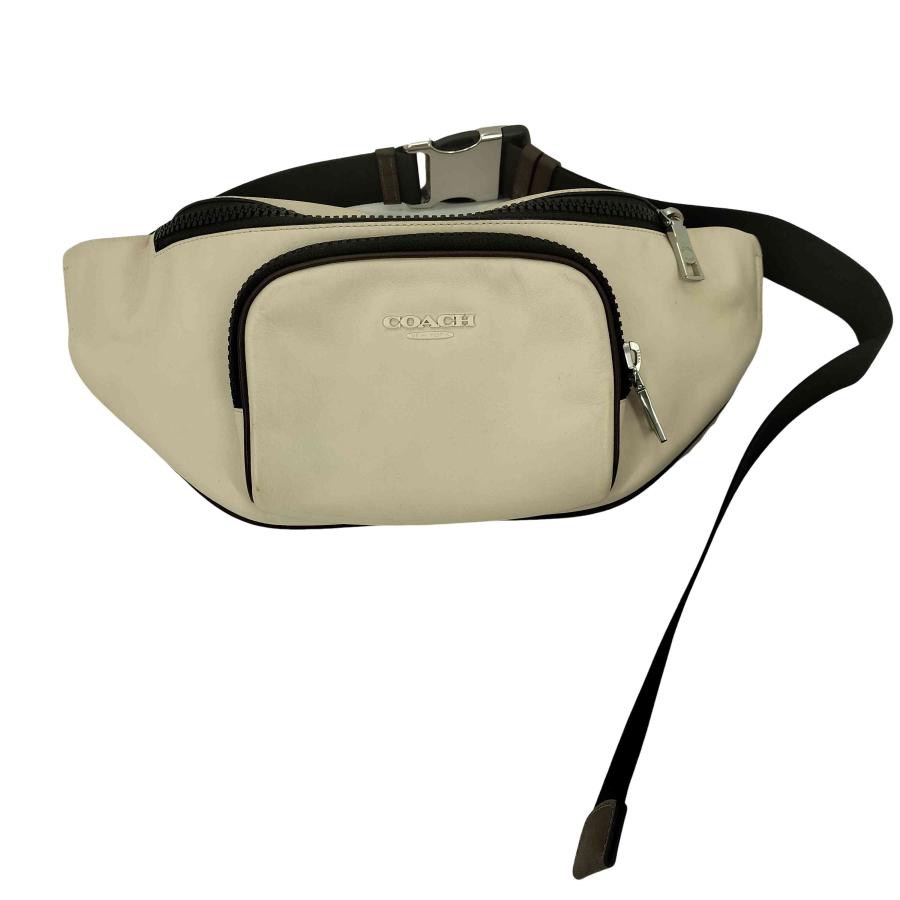 COACH（コーチ） 24AW シグネチャー レーサー ベルト レザー バック