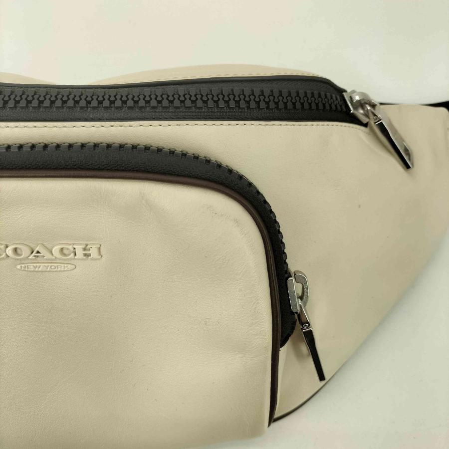 COACH(コーチ) 24AW シグネチャー レーサー ベルト レザー バック ボディ バック メンズ 中古 古着 0744_3