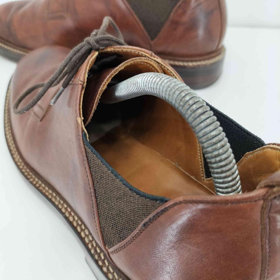 USED古着(ユーズドフルギ) サイドゴア プレーントゥ レザーシューズ  