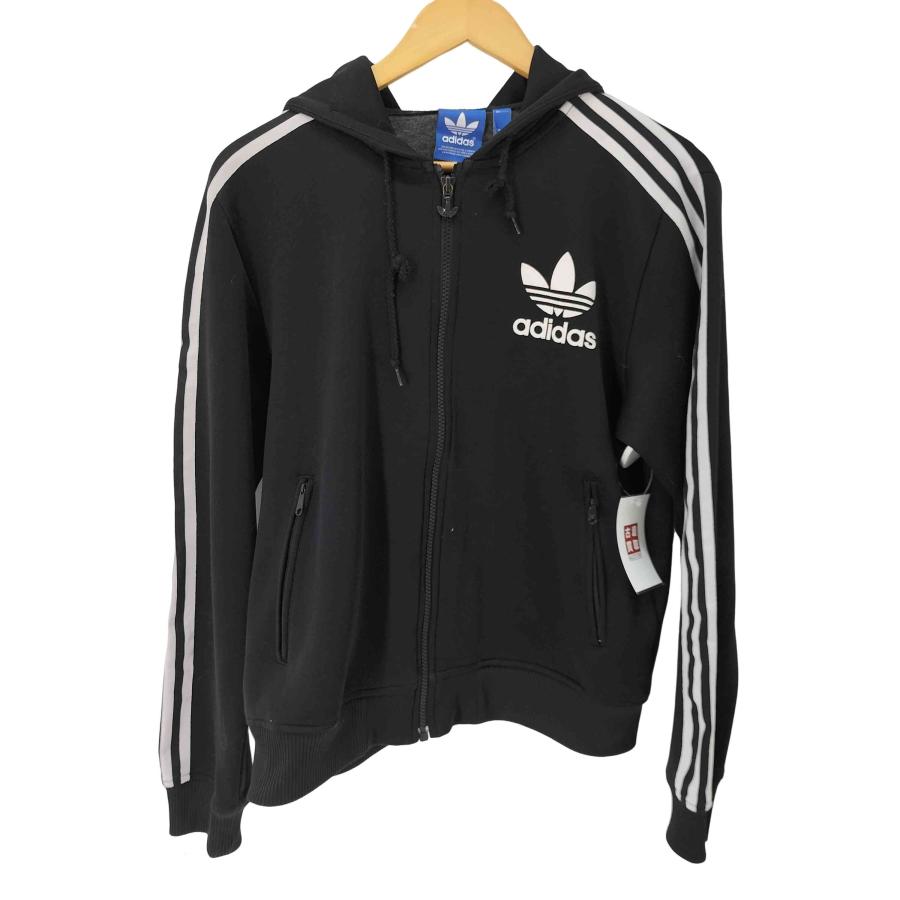 adidasトラックジャケット黒/白　サイズＭ 新品未使用品　完売品 adidas adidas(アディダス) トラックジャケット フード