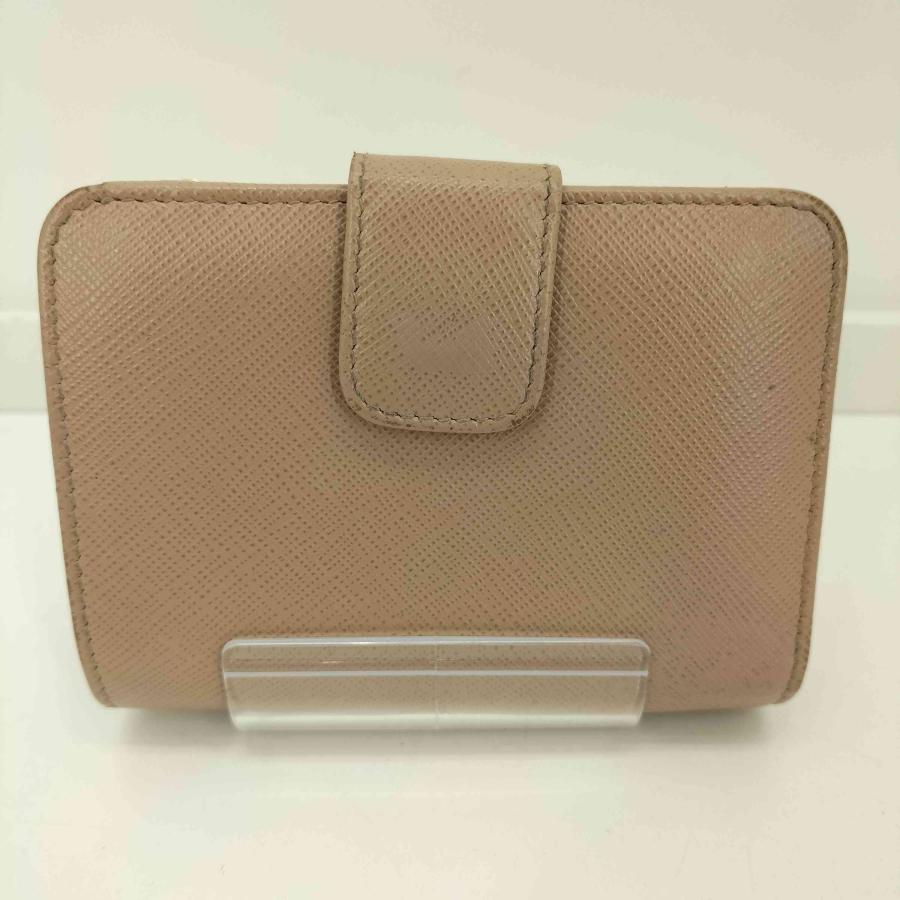 PRADA（プラダ） サフィアーノ 二つ折り ラウンドジップ ウォレット
