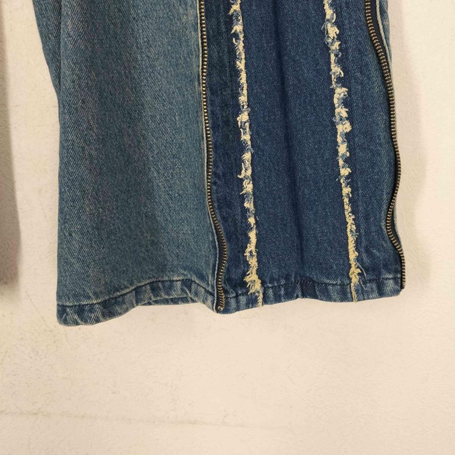 HARE HARE(ハレ) Zip Layered Denim 2WAY サイドジップフレア