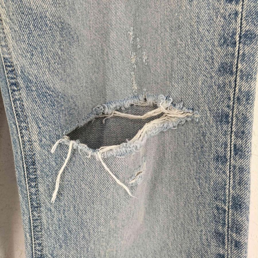 CLANE（クラネ） CRASH DENIM PANTS クラッシュ デニムパンツ