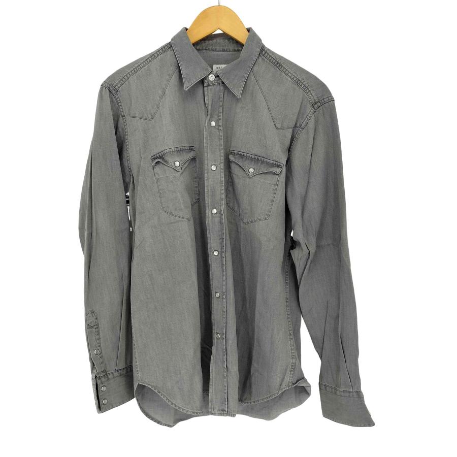 ORIAN(オリアン) 別注 デニム ウエスタンシャツ  メンズ  41/16【中古】【ブランド古着バズストア】 ORIAN（オリアン） 別注 デニム ウエスタンシャツ メンズ 41/16 中古