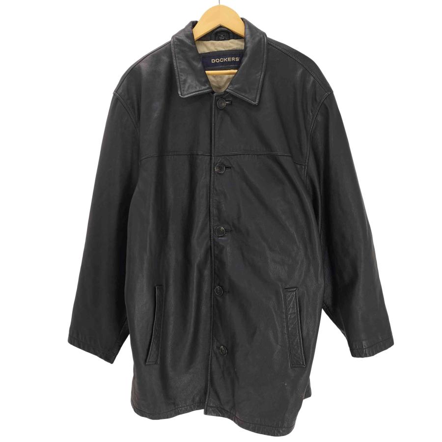DOCKERS カーコート　牛革　カウレザー DOCKERS（ドッカーズ） 90S 牛革 カウレザー カーコート Tバック