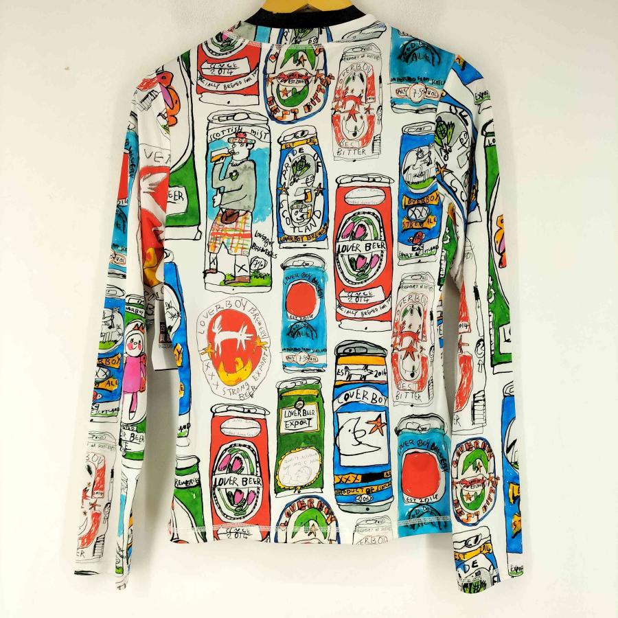 CHARLES JEFFREY LOVERBOY(チャールズジェフリーラバーボーイ) ビール缶プリント カットソー レディース JPN：M 【中古】【ブランド古着バズストア】 CHARLES JEFFREY LOVERBOY(チャールズジェフリーラバーボーイ) ビール