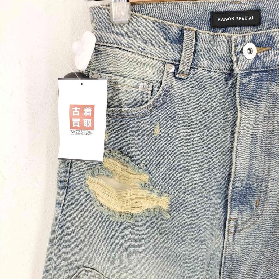 MAISON SPECIAL（メゾンスペシャル） Baggy Denim Pants ダブルニー