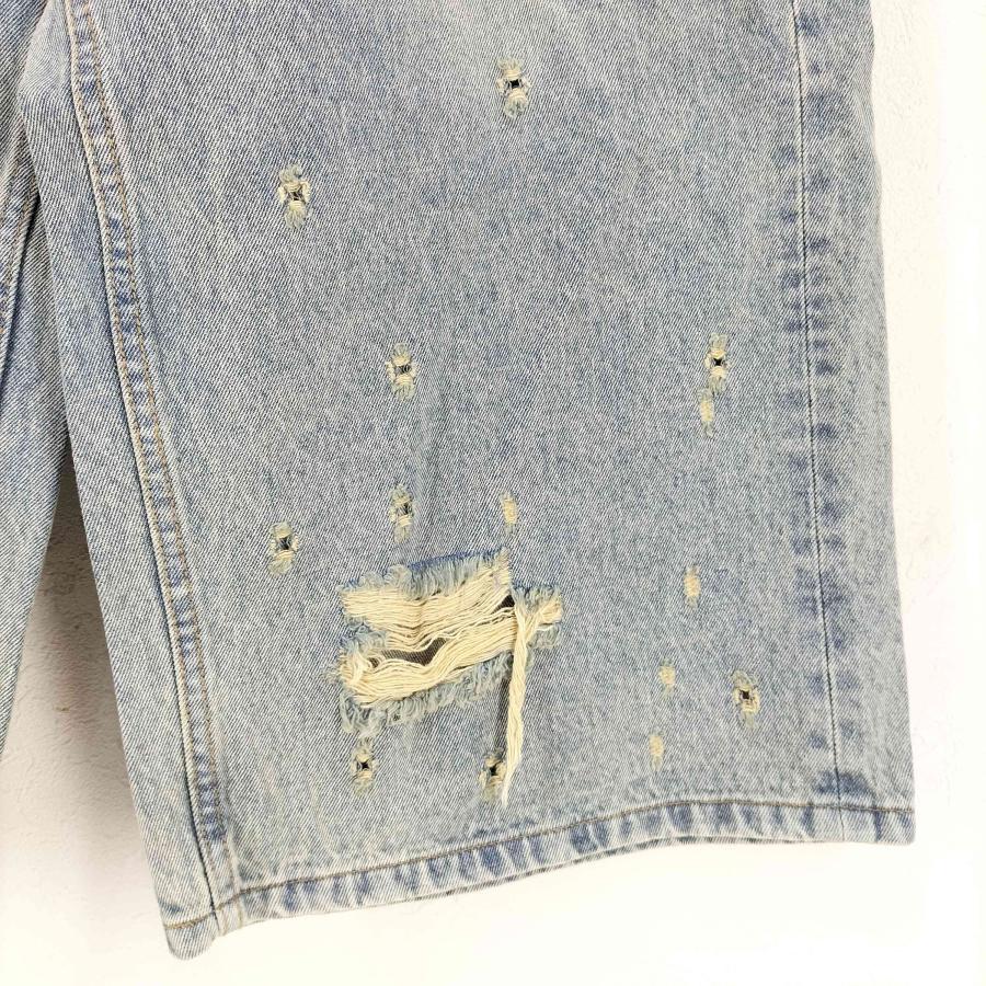 MAISON SPECIAL（メゾンスペシャル） Baggy Denim Pants ダブルニー