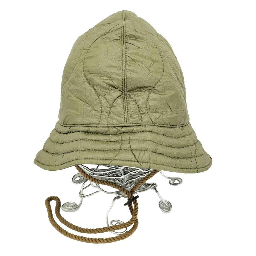 KIJIMA TAKAYUKI(キジマタカユキ) キルティング ミリタリー ハット バケットハット メンズ  3【中古】【ブランド古着バズストア】 KIJIMA TAKAYUKI（キジマタカユキ） キルティング ミリタリー ハット