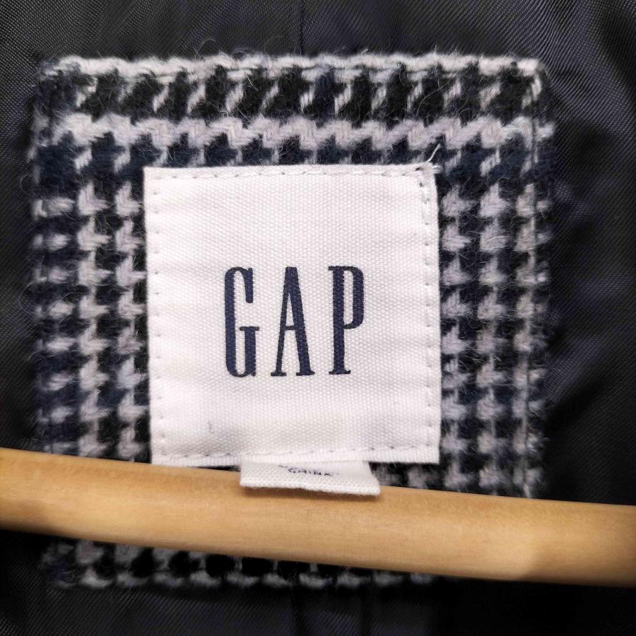 Gap(ギャップ) 千鳥格子 切り替えチェスターコート レディース import：XS 【中古】【ブランド古着バズストア】 GAP（ギャップ） 千鳥格子 切り替えチェスターコート レディース