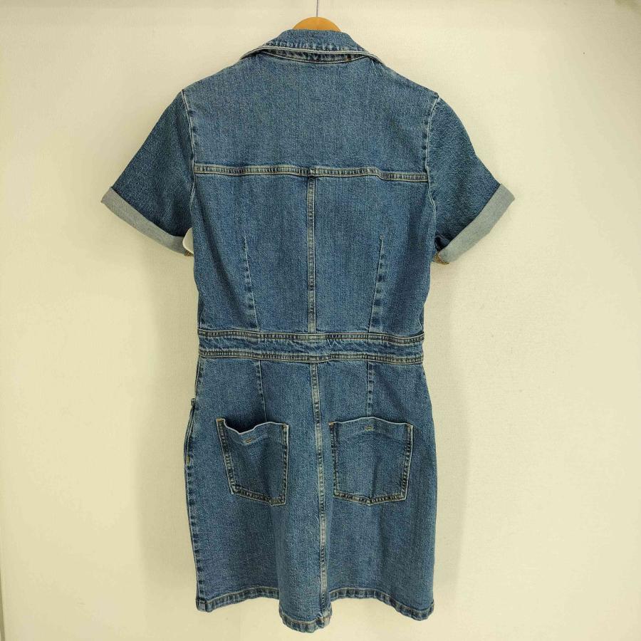 ZARA（ザラ） 半袖 デニムワンピース レディース import：L 中古 古着