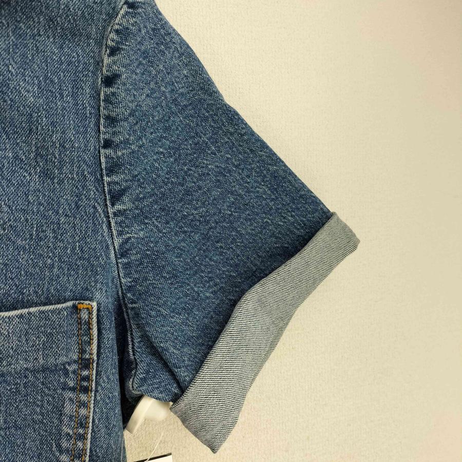 ZARA（ザラ） 半袖 デニムワンピース レディース import：L 中古 古着
