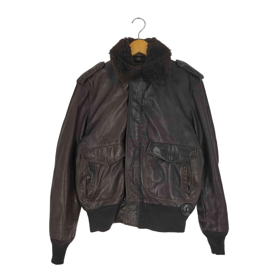 Schott フライトジャケット レザー G-1 80s USA製 ボアライナー 革
