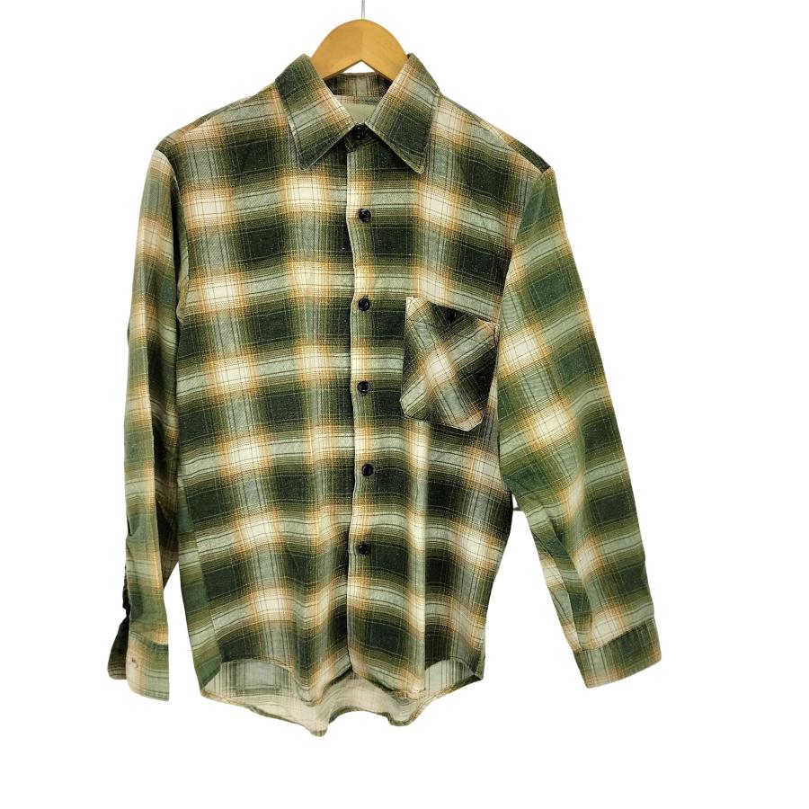 Sears(シアーズ) オンブレ プリント ネルシャツ メンズ 表記無 中古