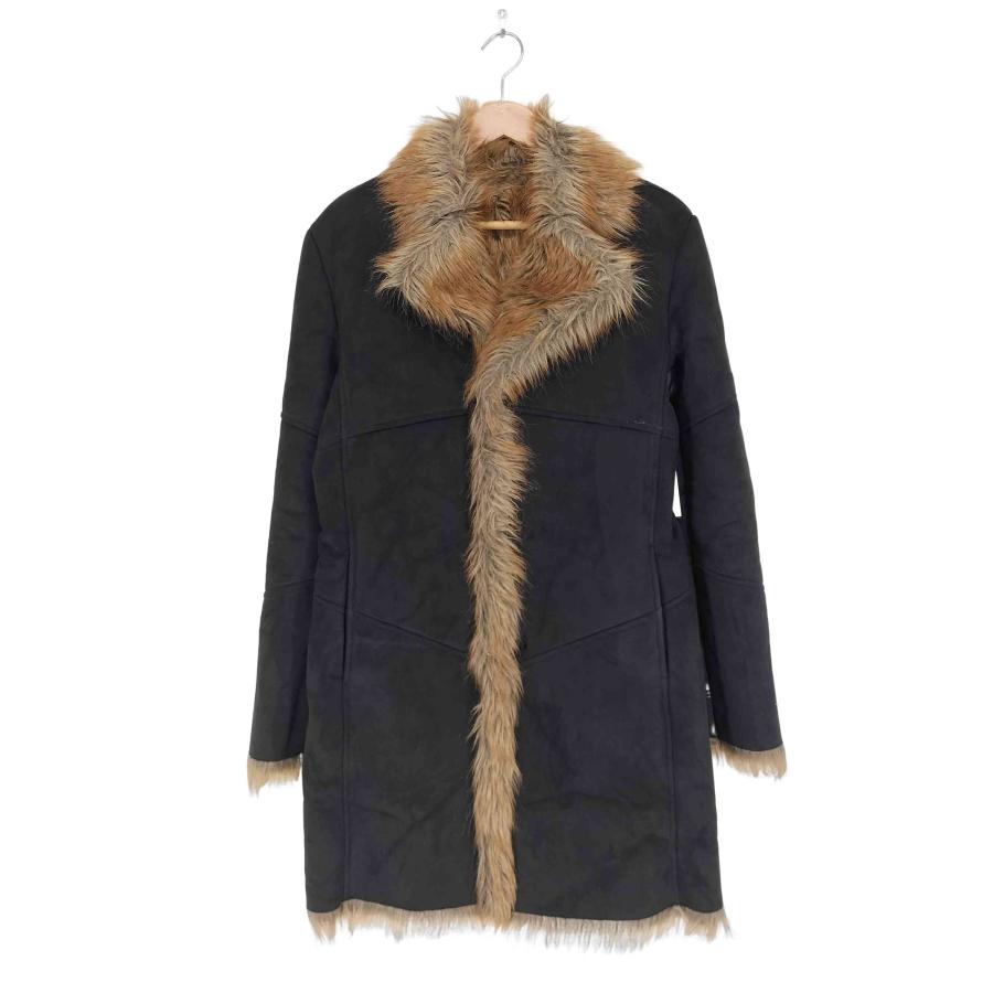 MORGAN HOMME(モルガンオム) フェイクファームートンジャケット y2k メンズ  L【中古】【ブランド古着バズストア】 MORGAN HOMME（モルガンオム） フェイクファームートンジャケット y2k