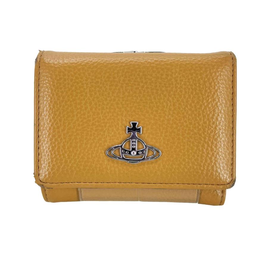 Vivienne Westwood(ヴィヴィアンウエストウッド) RE-VEGAN GRAIN SMALL FRAME WALLET レディース 表記無 【中古】【ブランド古着バズストア】 Vivienne Westwood（ヴィヴィアンウエストウッド） RE-VEGAN GRAIN