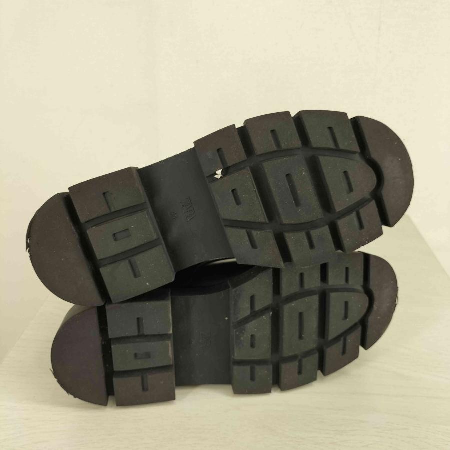 ZARA（ザラ） レザー レースアップ ブーツ メンズ 44 中古 古着 0943