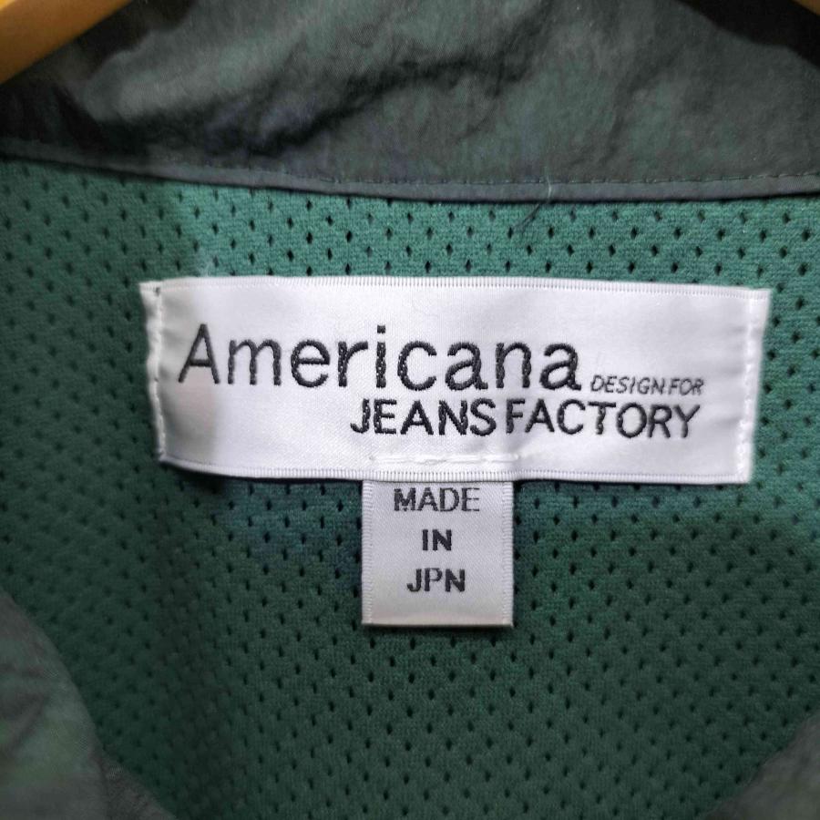 Americana(アメリカーナ) 23SS JEANS FACTORY 別注 ナイロンシェルジャケット レディース 表記無 【中古】【ブランド古着バズストア】 AMERICANA（アメリカーナ） 23SS JEANS FACTORY 別注 ナイロンシェル