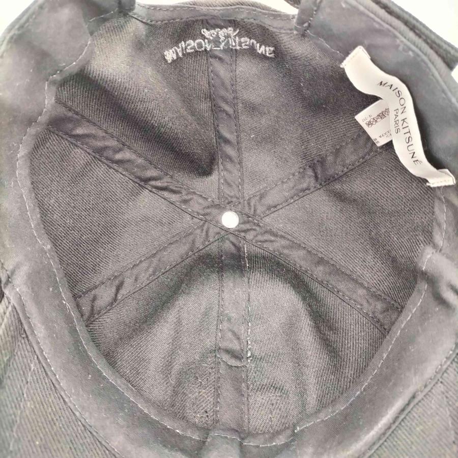 MAISON KITSUNE(メゾンキツネ) ALL RIGHT FOX 6P CAP メンズ 表記無 【中古】【ブランド古着バズストア】 MAISON KITSUNE(メゾンキツネ) ALL RIGHT FOX 6P CAP メンズ 表記無